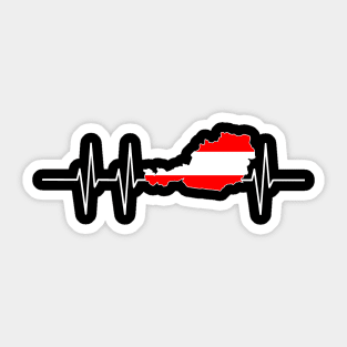 Heartbeat Austria - Vienna Holiday Gift Sticker